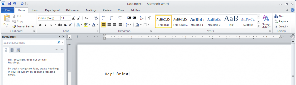 How to write a book with microsoft word 2010